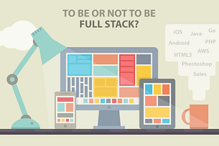 It’s not full stack, call it as A FULLSTACK DEVELOPER FOCUSED FRONTEND or A FULLSTACK DEVELOPER…