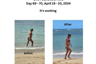 Hot and Healthy — Thriving Through Menopause One Pound at a Time — Day 69–70, April 19–20, 2024
