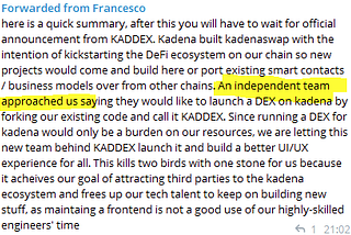The Kadena ecosystem is rotten to the core