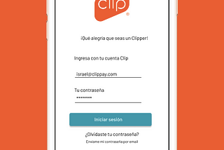 Diseño app de compras Clip