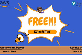 FREE!! AWS Exam Retake