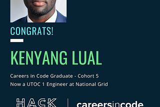 Careers in Code Student Success Stories: Kenyang Lual