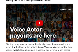 Turn Your Voice Into Passive Income