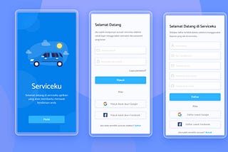 CASE STUDY UI/UX — APLIKASI PESENAN SERVIS KENDARAAN