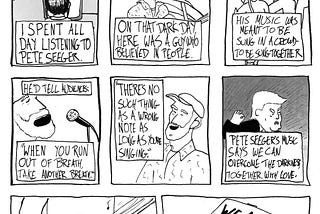 Pete Seeger: A Comic About Hope
