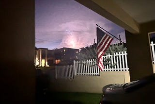 Amazing Light Storm *Just in Time For Memorial Day