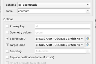 Getting spatial data into PostGIS
