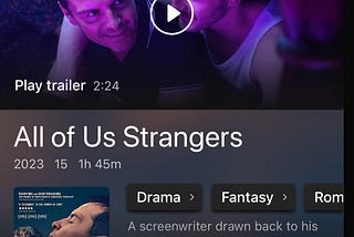 All of Us Strangers: a Gay Film Review