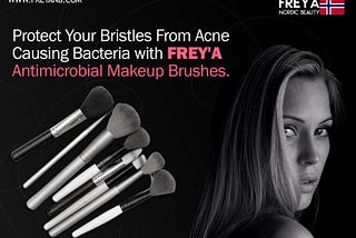 Antimicrobial Makeup Brushes