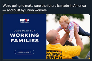 Joe Biden promises Union jobs. By killing them.