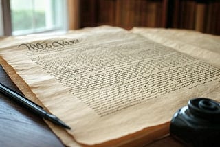 Depicting an image of Federalist Paper No86. Issued March 16, 2025 by Plebius 2025