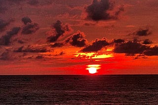 A Silent Sunset