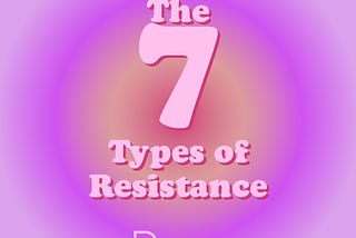 Overcoming Resistance: The Path of Least Resistance?