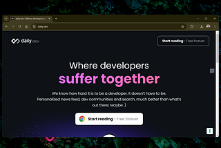 Staying Ahead in Tech with daily.dev: A Go-to Resource for Developers