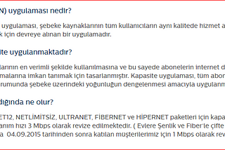 Türk Telekom hız testi sayfası gerçeği yansıt mıyor! Vaad ettiği hızın %15'ini veriyor!