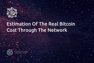 Estimation of the real Bitcoin cost through the Network. Part 2