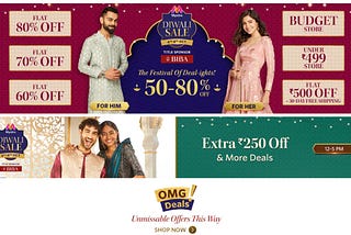 Get 50–80% Off On India’s Top Brands SALE LIVE