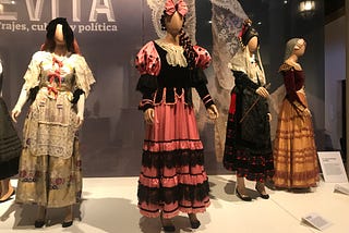 Un regalo para Evita: la colección de trajes regionales de España