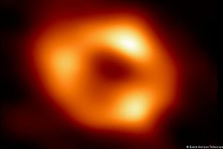 Photo of Sagittarius A*, the supermassive black hole at the centre of the Milky Way galaxy.