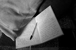 Victoria Muggridge stream-of-consciousness journal writing dump