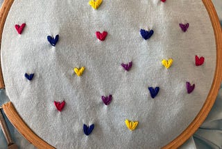 Always in “Pins and Needles?” Embroidery could help you!