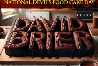 Why My Buns are Hot. It’s World Baking Day & National Devils Food Cake Day.