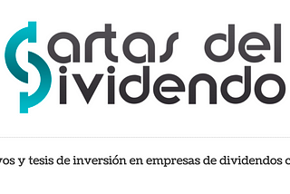 CARTAS DEL DIVIDENDO
