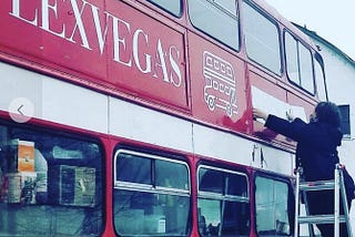 Lex Vegas Bistro, the Double-Decker Food Bus