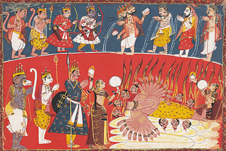 The Death of Rāvaṇa