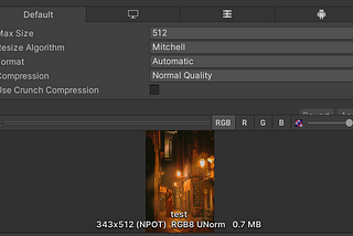 Unity Optimization: Understanding Texture Compression