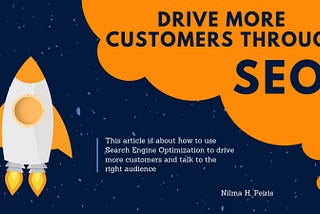 Drive More Customers Through SEO