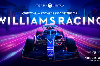 Terra Virtua Joins Williams Racing as Official Metaverse Partner