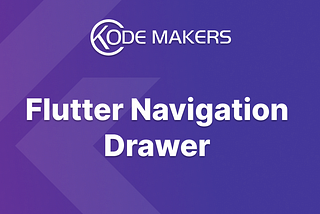 Flutter Navigation Drawer