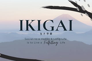 What is my Ikigai?