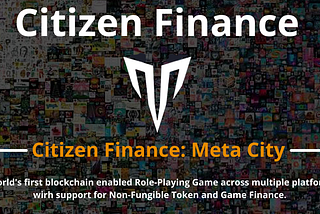 Use Cases of the in-game assets of Citizen Finance Project