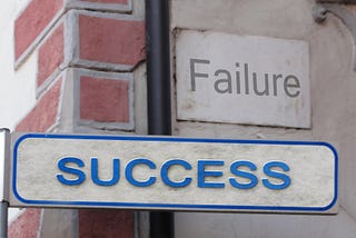 How to get good at failing?