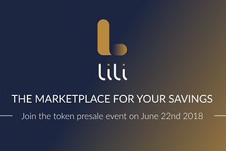 Some details about the Lili Token Presale and Public Sale events