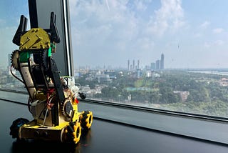 Robotic Autumn at My Workplace