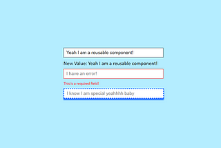 Building a React component library with styled-components: Input Field