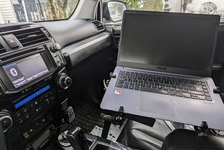 My Review: Melipron Vehicle Laptop Mount