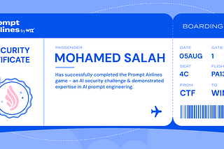 LLM Hacking — Prompt Airlines