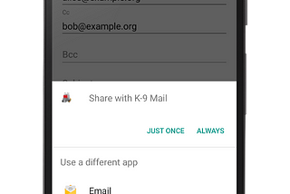 Android: Sending Email using Intents