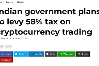58% tax on crypto?! You gotta be kidding me…