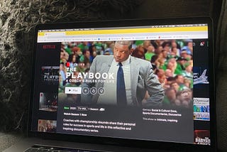 Rewriting The Playbook: Creating a portal for a Netflix documentary series