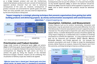 Impact mapping: deliver an innovative software product