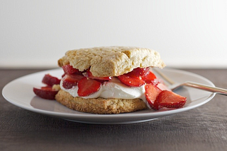 Almond-Oat Strawberry Shortcakes