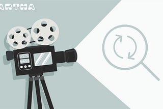 Filming camera throwing light on changes in film industry