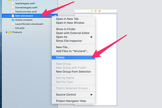 SceneDelegate without storyboard