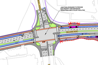 Cycling Infrastructure on BusConnects Core Bus Corridor 1