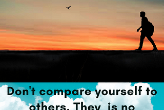 How can I stop comparing my life with others?